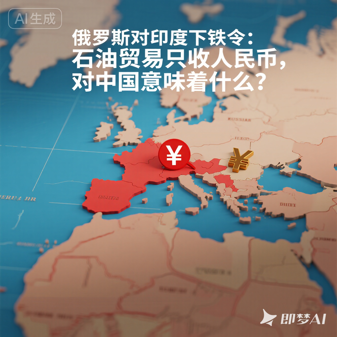 俄罗斯对印度下铁令：石油贸易只收人民币，对中国意味着什么？